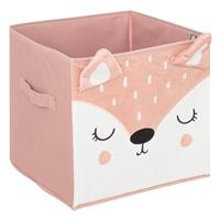 Atmosphera Kids Deer Velvet Storage Box, Brown