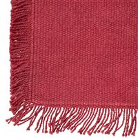 Secret De Gourmet Maha Cotton Placemat, Red