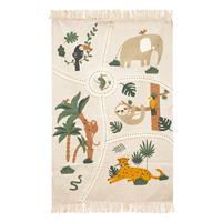 Atmosphera Kids Jungle Rug, Beige