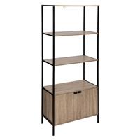 5five Aliaj 2-Door Shelving Unit, Natural Wood