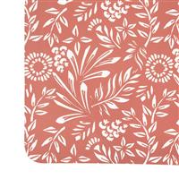 Secret De Gourmet Flower Design Vinyl Placemat
