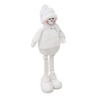 Feeric Freestanding Snowman Ornament, Iridescent