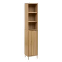 5five Tasso Column Cabinet, Brown