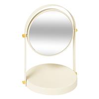 5five Ivoire Pivot Mirror, 26.5x18cm, Ivory