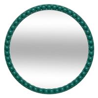 Atmosphera Mala Wall Mirror, 60cm, Green
