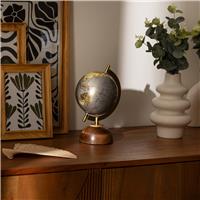 Atmosphera Afonso Decorative Globe, Brown