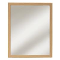 5five Tasso Rectangular Wooden Wall Mirror, 44x54cm