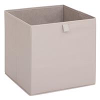 5five Tweed Storage Box, 31x31cm, Beige
