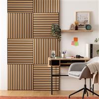 Atmosphera Colva Wood Wall Panel, 60x60cm