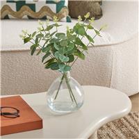 Atmosphera Artificial Eucalyptus Vase, Green