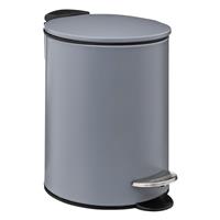 5five Soft Close Pedal Bin, 3L, Concrete