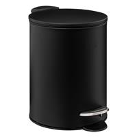 5five Soft Close Pedal Bin, 3L, Black