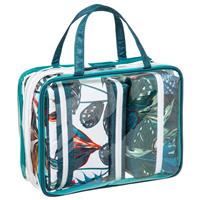 5five Tropical Toiletry Bags, Set of 3