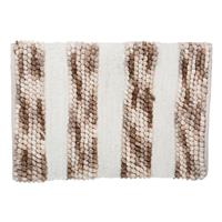 5five Bobble Stripe Thick Bathmat, Taupe