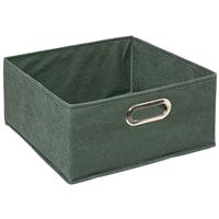5five Compact Fabric Storage Cube, Khaki
