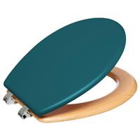 5five Modern Soft Close Toilet Seat, Petrol