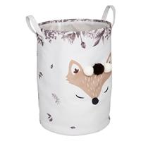 Atmosphera Kids Fox Toy Bin, White