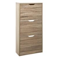 5five 3 Tier Shoe Cabinet, Natural