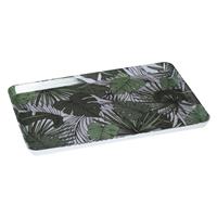 5five Melamine Jungle Tray, 45x30cm, Green