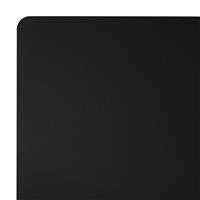 Secret De Gourmet Leather Effect Placemat, Black