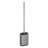 5five Silicone Toilet Brush, Brushed Steel
