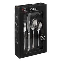 Secret De Gourmet Orba Cutlery Set, 24 Piece