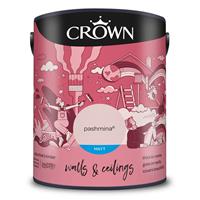 Crown Matt Emulsion Paint, 5L, Pashmina