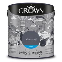 Crown Matt Emulsion Paint, 2.5L, Aftershow