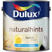 Dulux Matt Emulsion Paint, 2.5L, Daffodil White