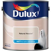 Dulux Matt Emulsion Paint, 2.5L, Natural Hessian