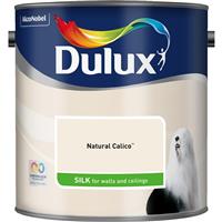 Dulux Silk Emulsion Paint, 5L, Natural Calico