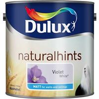 Dulux Matt Emulsion Paint, 2.5L, Violet White