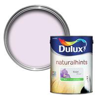 Dulux Silk Emulsion Paint, 2.5L, Violet White