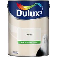 Dulux Silk Emulsion Paint, 2.5L, Timeless