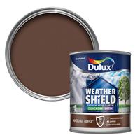Weathershield Quick Dry Satin Paint, 750ml, Hazelnut Truffle