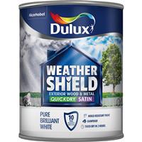 Weathershield Quick Dry Paint, 2.5L, Pure Brilliant White