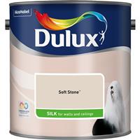 Dulux Silk Emulsion Paint, 5L, Soft Stone
