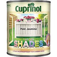 Cuprinol Garden Shades Wood Paint, 1L, Pale Jasmine