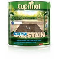 Cuprinol Ultra Tough Decking Stain, 2.5L, Boston Teak