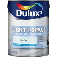 Dulux Light & Space Matt Emulsion Paint, 5L, First Frost