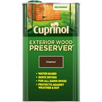 Cuprinol Shed & Fence Protector Paint, 5L, Chestnut