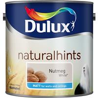 Dulux Matt Emulsion Paint, 5L, Nutmeg White