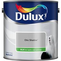 Dulux Silk Emulsion Paint, 2.5L, Chic Shadow