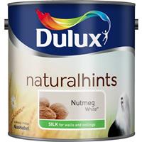 Dulux Silk Emulsion Paint, 2.5L, Nutmeg White