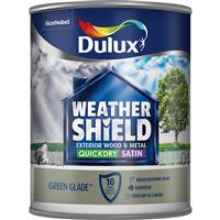 Weathershield Quick Dry Satin Paint, 750ml, Green Glade