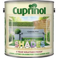 Cuprinol Garden Shades Wood Paint, 2.5L, Coastal Mist