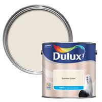 Dulux Matt Emulsion Paint, 2.5L, Summer Linen