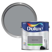 Dulux Silk Emulsion Paint, 2.5L, Natural Slate