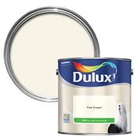 Dulux Silk Emulsion Paint, 2.5L, Fine Cream