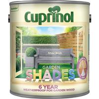 Cuprinol Garden Shades Wood Paint, 2.5L, Silver Birch